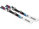 Salomon Addikt + MI12 GW F80, white/neon blue/red | Bild 6