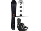 Set: Arbor Formula 2017 + Burton Mission 2017, black - Snowboardset | Bild 1