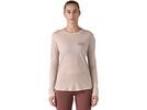 Patagonia Women's Long-Sleeved Capilene Cool Merino Blend Graphic Shirt Fitz Roy Strata, shroom taupe | Bild 2