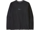 Patagonia Men's Long-Sleeved Berm Logo Responsibili-Tee, black | Bild 1