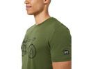 super.natural Wander Wheel Tee Herren, chive/jet black | Bild 6