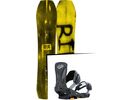 Set: Ride Warpig Small 2017 + Ride Capo 2015, matte olive - Snowboardset | Bild 1