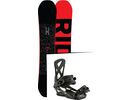 Set: Ride Machete 2017 + Nitro Phantom 2017, midnight - Snowboardset | Bild 1