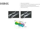 Shimano Dura-Ace/XTR CN-HG901-11 HG-X - 11-fach, 116 Glieder, Nietstift | Bild 3