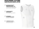 GripGrab PACR Spring-Autumn Sleeveless Base Layer, white | Bild 8