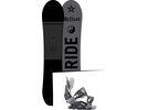 Set: Ride Hellcat 2017 + Flow Omni 2016, gunmetal - Snowboardset | Bild 1