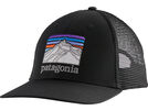 Patagonia Line Logo Ridge LoPro Trucker Hat, black | Bild 1