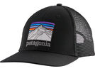 Patagonia Line Logo Ridge LoPro Trucker Hat, black | Bild 1