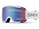 Smith Squad inkl. Wechselscheibe, white/Lens: blue sensor mirror | Bild 1