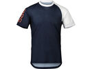 POC MTB Pure Tee, turmaline navy/hydrogen white | Bild 1