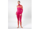 Kari Traa Eloise Half Zip Baselayer, bright pink | Video 7