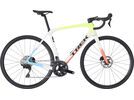 Trek Domane SL 5 Gen 4, era white/glowstick/coral fade | Bild 1