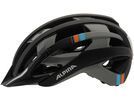 Alpina E-Helm Deluxe, black darksilver reflective | Bild 2