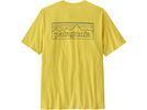 Patagonia Men's P-6 Logo Responsibili-Tee P-6 Outline, lemon zest | Bild 2