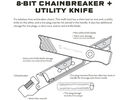 Wolf Tooth 8-Bit Chainbreaker + Utility Knife Multi-Tool | Bild 6