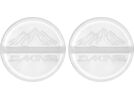 Dakine Round Scraper Stomps, clear white | Bild 1