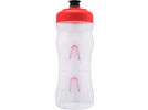 Fabric Cageless Bottle 600 ml, clear/red | Bild 1