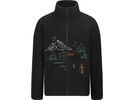 Picture Hafdals EMB Zip Fleece, black | Bild 1