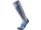 UYN All Mountain Ski Socks, light grey melange/azure | Bild 1