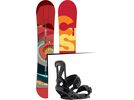 Set: Burton Custom Flying V 2016 + Burton Custom EST 2017, black - Snowboardset | Bild 1