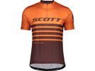 Scott RC Team 20 S/Sl Men's Shirt, orange pumpkin/maroon red | Bild 1