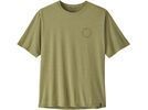 Patagonia Men's Cap Cool Daily Shirt - Spoke Stencil, gumtree green/light gumtree green x-dye | Bild 1