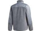 Adidas Fleece Zip Jacket, feather grey/orange | Bild 2