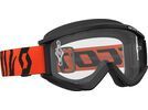 Scott Goggle Recoil Xi, black/fluo orange/Lens: clear | Bild 1