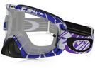 Oakley O2 MX, skull rushmore purple blue/Lens: clear | Bild 1