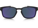 Oakley Latch Square Polarized, matte black/Lens: violet iridium | Bild 2