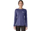 Patagonia Women's Long-Sleeved Capilene Cool Merino Graphic Shirt, solstice purple | Bild 2