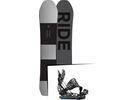 Set: Ride Timeless 2017 + Flow NX2-GT Hybrid 2017, black - Snowboardset | Bild 1
