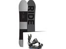 Set: Ride Timeless 2017 + Flow NX2-GT Hybrid 2017, black - Snowboardset | Bild 1