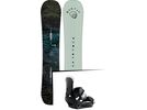 Set: Burton Flight Attendant Wide 2019 + Burton Custom black/multi | Bild 1