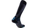 UYN Comfort Fit Ski Socks, medium grey melange/azure | Bild 2