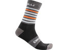Castelli Gregge 15 Sock, dark gray orange | Bild 1