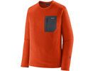 Patagonia Men's R1 Air Crew, pollinator orange | Bild 1