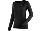 Salewa Puez Melange Dry’Ton Langarm Tee Damen, black out melange | Bild 2