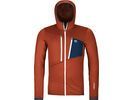 Ortovox Merino Fleece Grid Hoody M, clay orange | Bild 1