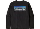 Patagonia Men's L/S P-6 Logo Responsibili-Tee, black | Bild 2