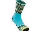 Specialized Full Stripe Summer Sock, nice blue/black/yellow | Bild 1