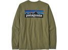 Patagonia Men's Long-Sleeved P-6 Logo Responsibili-Tee, buckhorn green | Bild 2