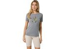 super.natural Surfcar Tee Damen, cashmere grey melange/various | Bild 3