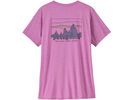 Patagonia Women's Cap Cool Daily Graphic Shirt 73 Skyline, brisk purple x-dye | Bild 1