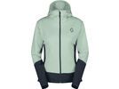 Scott Defined Mid Zip Women's Hoody, fresh green/dark blue | Bild 1