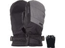 POW Gloves Warner Gore-Tex Short Mitt + Merino Liner, charcoal | Bild 1