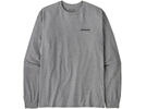 Patagonia Men's Long-Sleeved P-6 Logo Responsibili-Tee, gravel heather | Bild 1