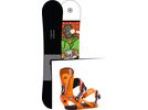Set: Ride Crook 2017 + Ride KX 2015, orange - Snowboardset | Bild 1