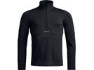 Ortovox Fleece Light Zip Neck M, black raven | Bild 1