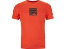 Ortovox 185 Merino Square TS M, hot orange | Bild 1